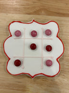 Valentines Day Tik-Tac-Toe Cookies