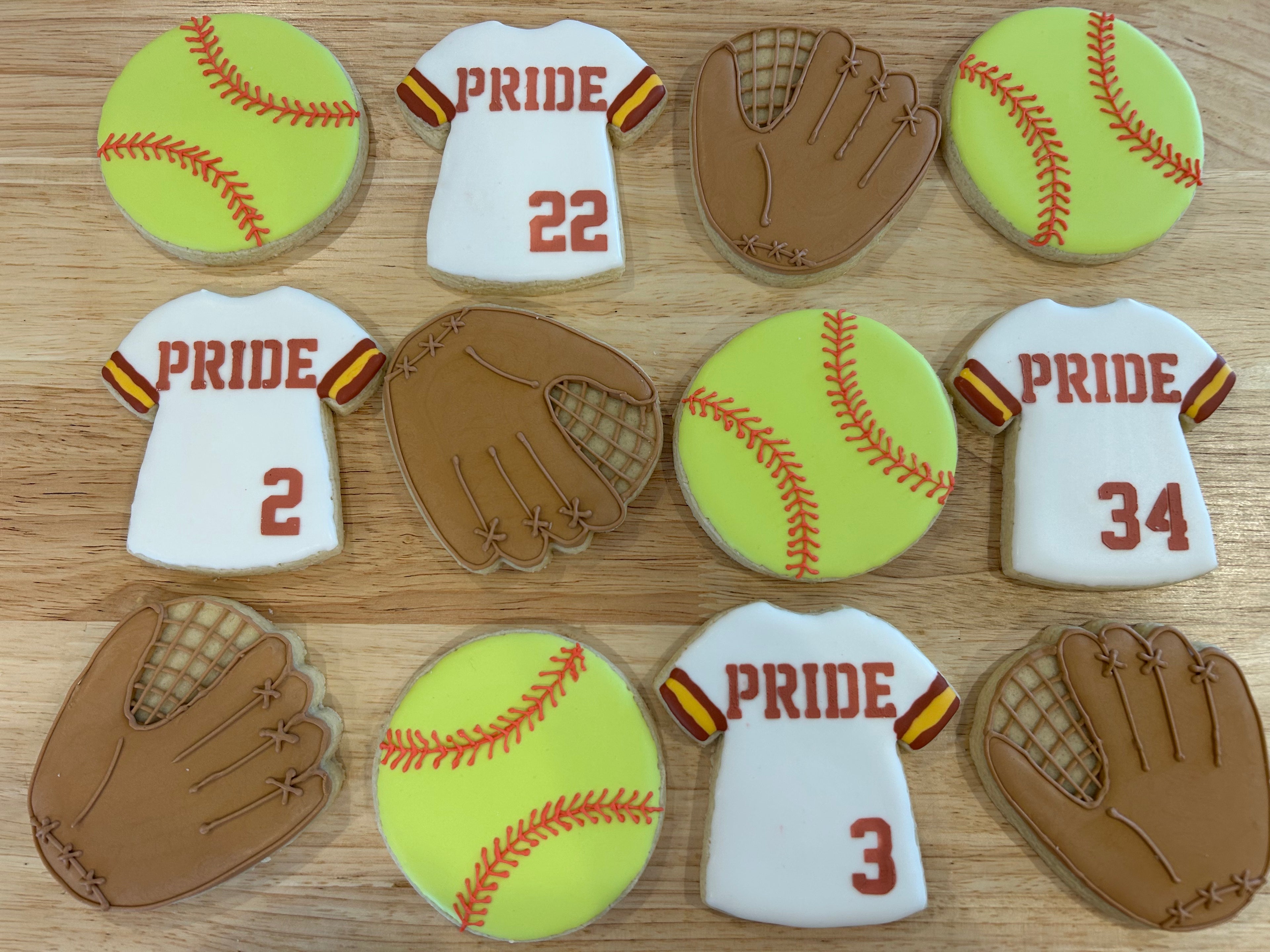 Softball Cookies