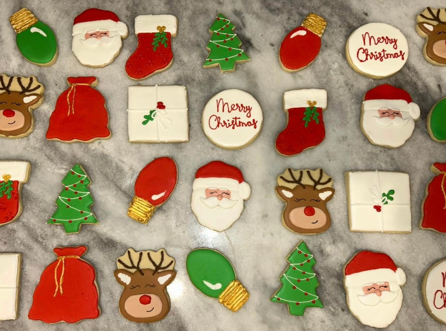Christmas Decorated Cookies