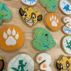 Lion King Decorated Cookies