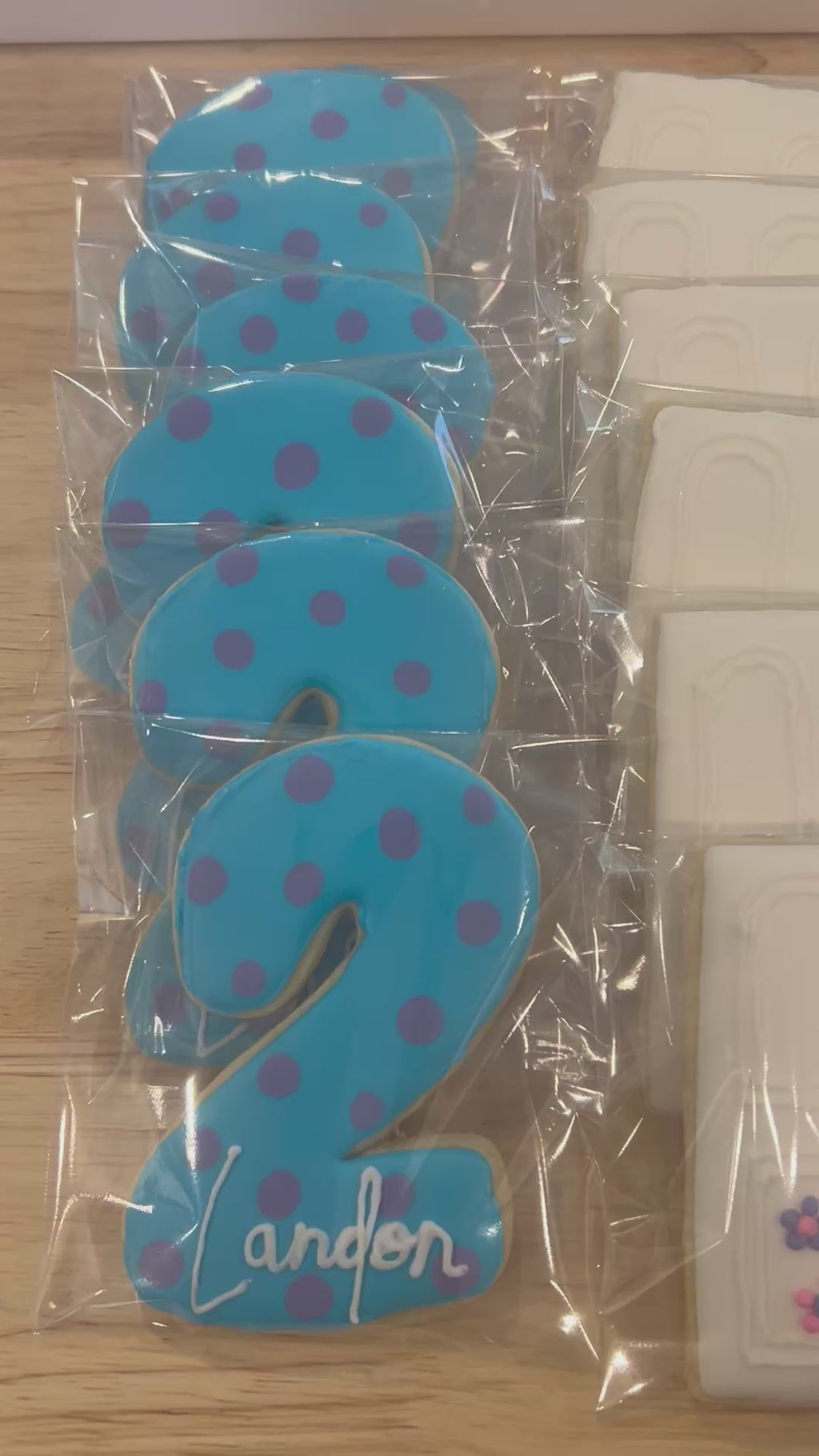 Monsters Inc Decorated Cookies