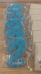 Monsters Inc Decorated Cookies